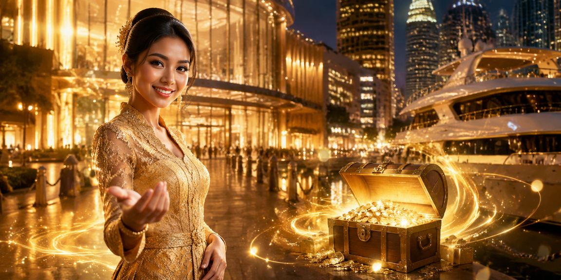 Wanita Melayu berjudi di kasino bandar Kuala Lumpur dengan suasana mewah